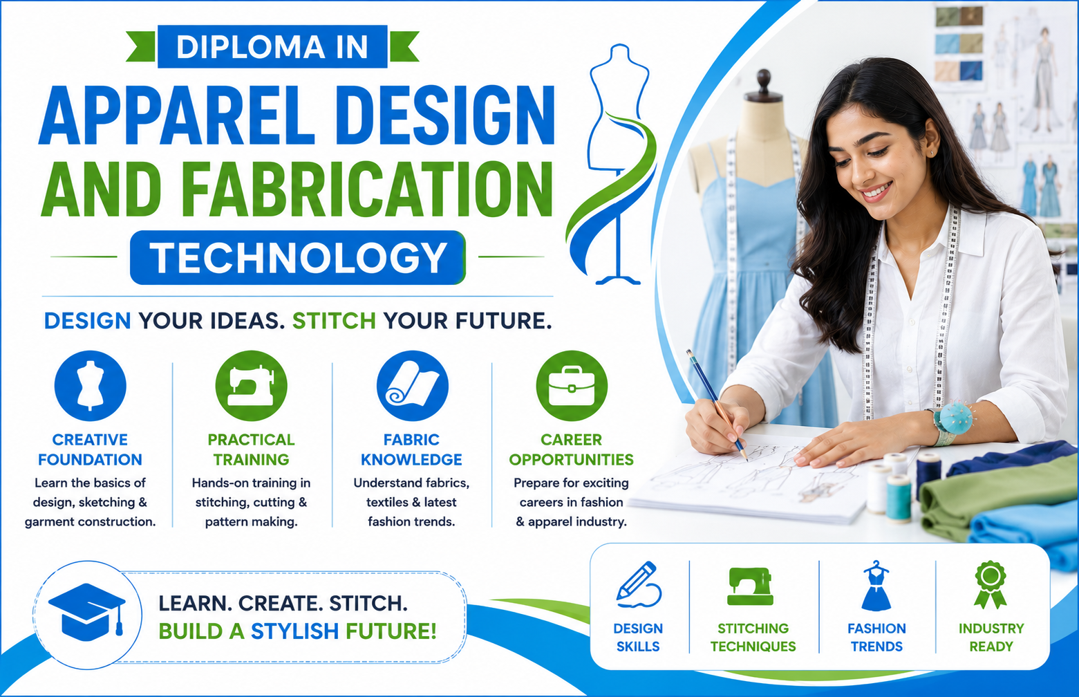 Diploma in Apparel Design and Fabrication Technology